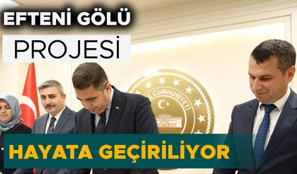 PROJE İLE İLGİLİ PROTOKOL İMZALANDI