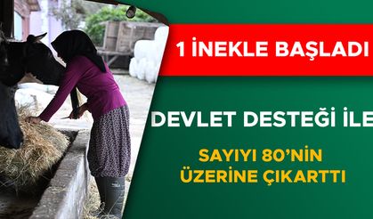 KADIN GİRİŞİMCİ ÇİFTLİK SAHİBİ OLDU