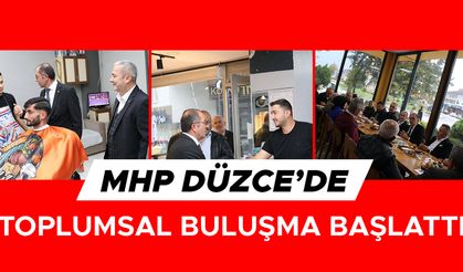CUMAYERİ İLÇESİNDE ‘HAYIRLI GÜNLER KOMŞUM’ ZİYARETİ