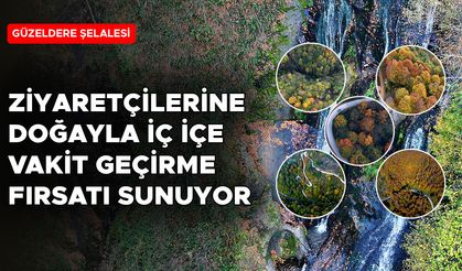 GÜZELDERE ŞELALESİ TABİAT PARKI'NDA SONBAHAR RENKLERİ