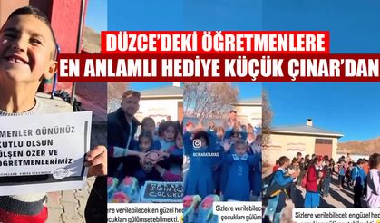 MÜDÜR ÖZER’DEN YÜREKTEN TEŞEKKÜR…
