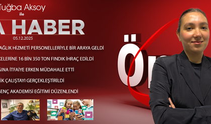 5 ARALIK 2025 ÖNCÜ ANA HABER