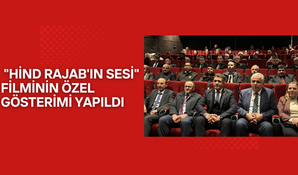 VALİ ASLAN: BU FİLM GAZZE’DEKİ TRAJEDİNİN SADECE BİR KESİTİ