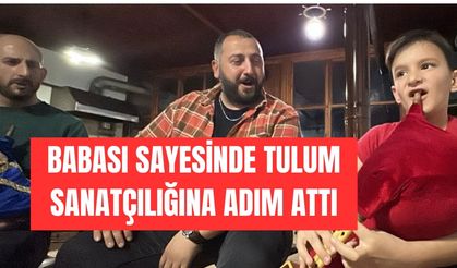 8 YAŞINDAKİ TULUMCU KENDİNE HAYRAN BIRAKTI