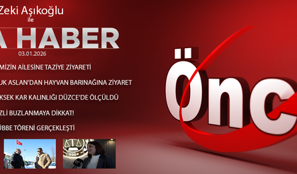 3 OCAK 2025 ÖNCÜ ANA HABER