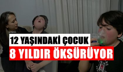 SÜREKLİ ÖKSÜREN HASAN EMRE, ÇOCUKLUĞUNU YAŞAMAK İSTİYOR