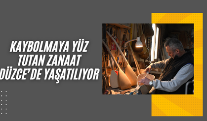 ‘’BİRİLERİNE BU ZANAATI ÖĞRETMEK İSTİYORUM’’