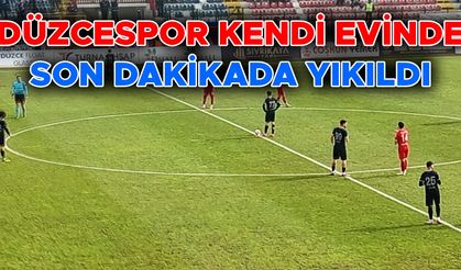 DÜZCESPOR: 1 – ZONGULDAKSPOR: 2