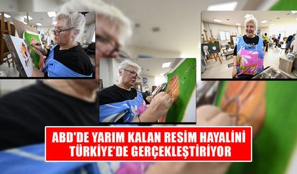 “TAŞLAR TOPLAYIP ONLARIN ÜZERİNE RESİM YAPIYORUM”