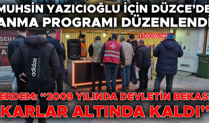 “ŞEHİT LİDERİMİZ YAZICIOĞLU’NUN FAİLLERİ HALA DAHA BULUNAMADI”