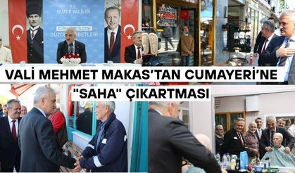 SORUNLARI YERİNDE DİNLEDİ