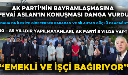 TEŞKİLATLARA ÇAĞRI: “BU YATIRIMLARI HALKIMIZA İYİ ANLATIN”