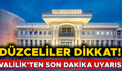 O TARİHLERDE KENTTE ALARM VERİLECEK