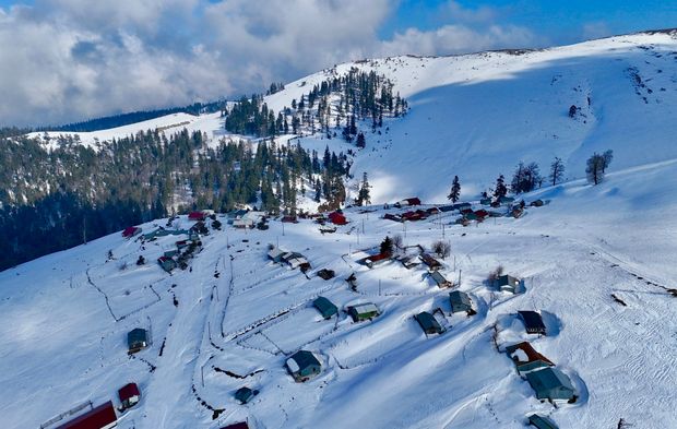 KARDÜZ YAYLASI GÖRÜNTÜLENDİ
