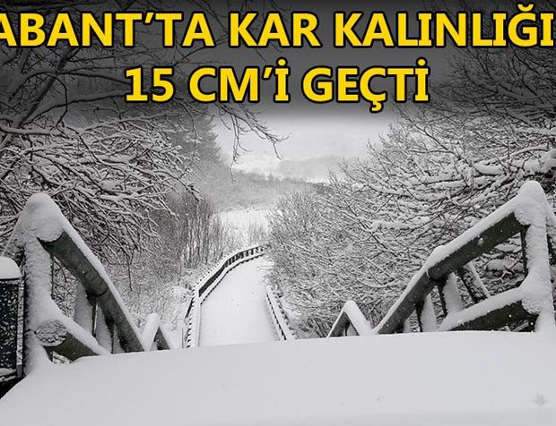 BÖLGEDE KAR YAĞIŞI ETKİSİNİ SÜRDÜRÜYOR