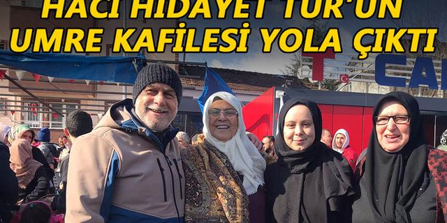 KUTSAL YOLCULUĞA HANIM ELİ DEĞDİ