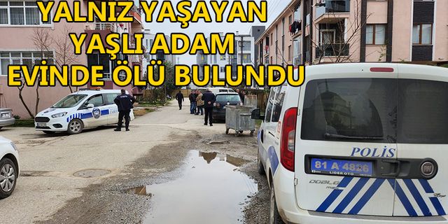 POLİS EKİPLERİ ŞÜPHELİ ÖLÜM ÜZERİNE İNECELEME BAŞLATTI