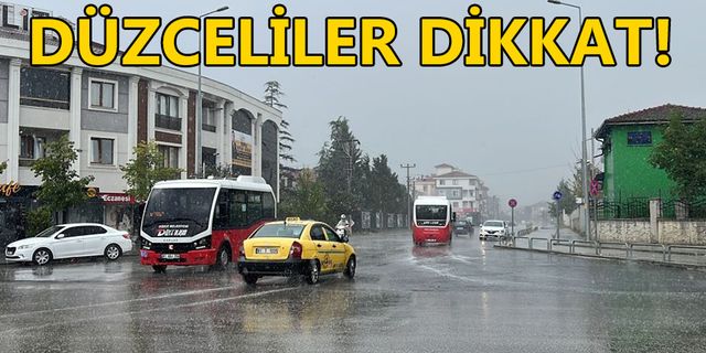 METEOROLOJİ’DEN KUVVETLİ YAĞIŞ UYARISI