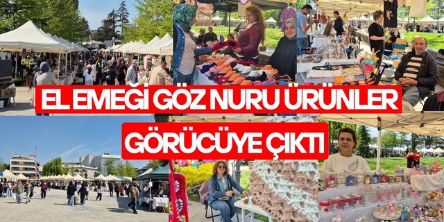 SANAT SOKAĞI VE EMEK PAZARI KAPILARINI AÇTI