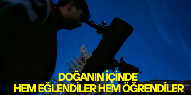 ÖĞRENCİLER BİLİMİN KEŞİF DOLU DÜNYASINA YOLCULUK YAPTI