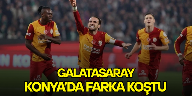 KONYASPOR – GALATASARAY: 0-4
