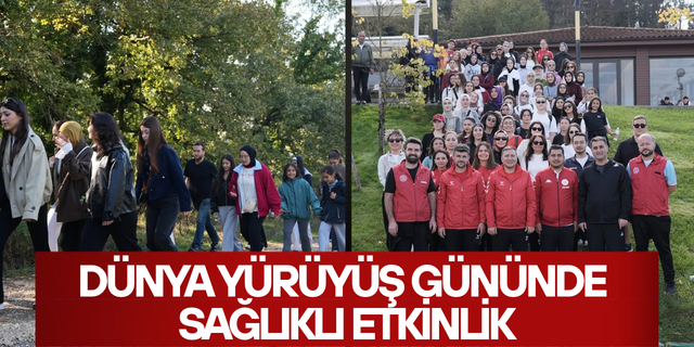DOĞAL PARKURDA 5 KİLOMETRE YÜRÜDÜLER
