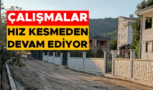 “TÜM YOLLARIMIZI TAMAMLAMAK İÇİN VAR GÜCÜMÜZ İLE ÇALIŞIYORUZ”