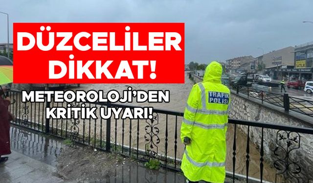 SEL RİSKİ TAŞIYOR…