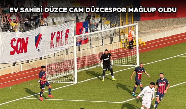 DÜZCE CAM DÜZCESPOR: 2- İNEGÖLSPOR: 3