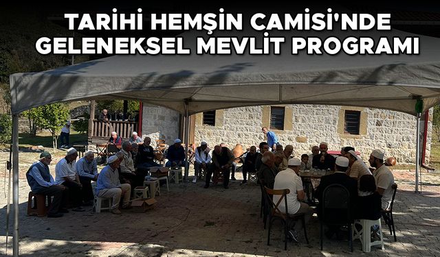 200 YILLIK CAMİ’DE DEĞERLİ PROGRAM