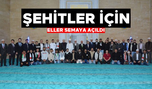 FİLİSTİNLİ ÖĞRENCİLER KUR’AN-I KERİM OKUDU