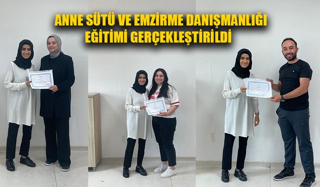 SAĞLIK ÇALIŞANLARINA ‘ANNE SÜTÜ’ EĞİTİMİ