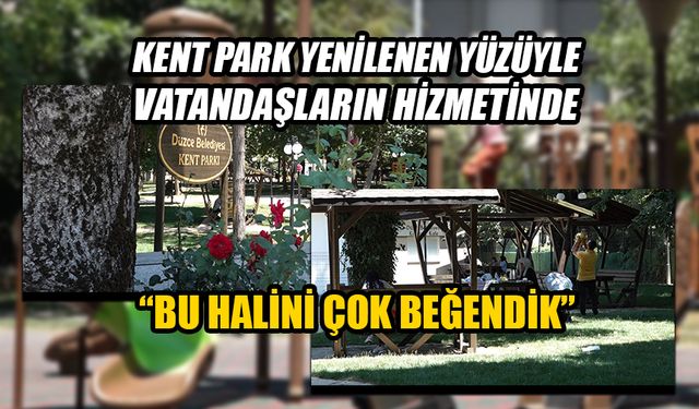 DÜZCELİLERDEN BAŞKAN ÖZLÜ’YE KENT PARK TEŞEKKÜRÜ