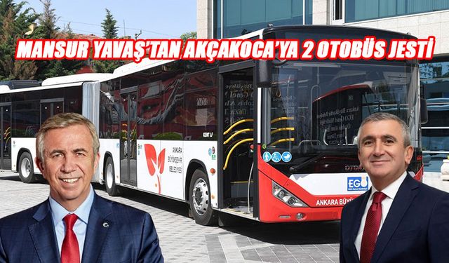 OTOBÜSLER HAFTAYA AKÇAKOCA’DA OLACAK