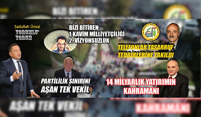 DÜZCE'Yİ ENGELLEYEN 2 TEMEL SORUN VAR