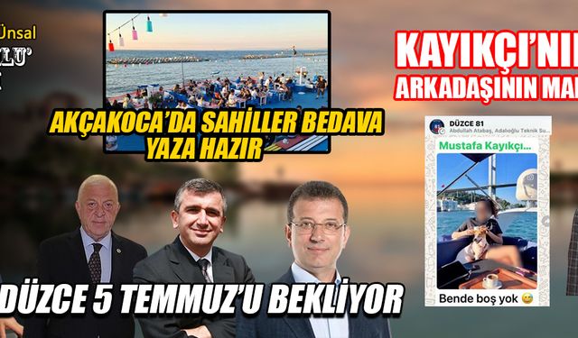 HACI KAYIKÇI'NIN MANİTAYLA İŞİ OLMAZMIŞ