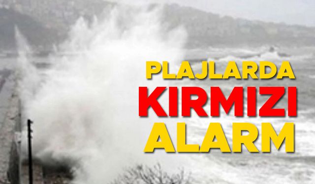 AKÇAKOCA’DA DENİZE GİRME YASAĞI…