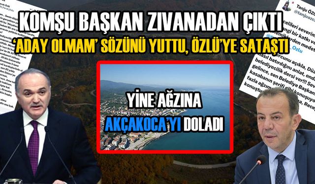 ÖZLÜ’DEN TOKAT GİBİ YANIT: BIRAK BİZDEN BİR ŞEY ALMAYI BOLU’YA NE VERDİN?