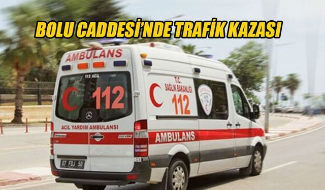 1 KİŞİ AĞIR YARALANDI