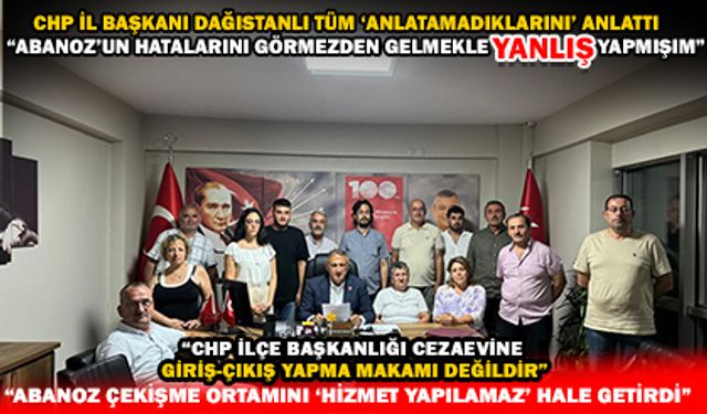 O PARTİLİLER İÇİN DİSİPLİN DÜĞMESİNE BASILDI