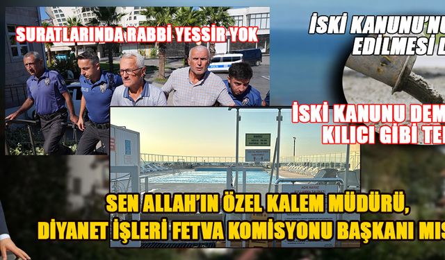 ALLAH SİZİN ZİHNİYETİNİZİ KAHRU PERİŞAN EYLESİN