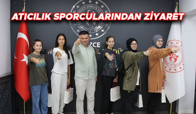 BAŞARILI SPORCULAR İL MÜDÜRÜ YAZICI’YI ZİYARET ETTİ