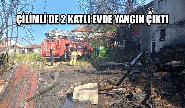 EVDE MADDİ HASAR OLUŞTU