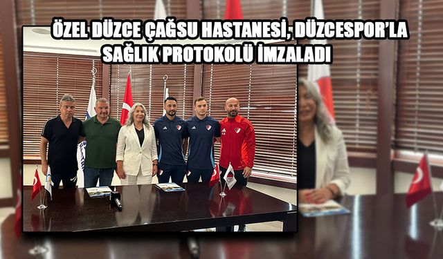 DÜZCESPORLU FUTBOLCULAR ÇAĞSU’YA EMANET