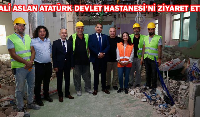 SAĞLIK MÜDÜRÜ YILMAZ’DAN YATIRIMLAR HAKKINDA BİLGİ ALDI