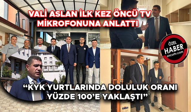 “ÖĞRENCİLERİMİZİ HİÇBİR ŞEKİLDE MAĞDUR ETMEYECEĞİZ”