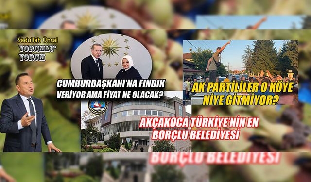 FINDIKÇININ KADERİ DÜZCE'NİN KADERİ OLUR