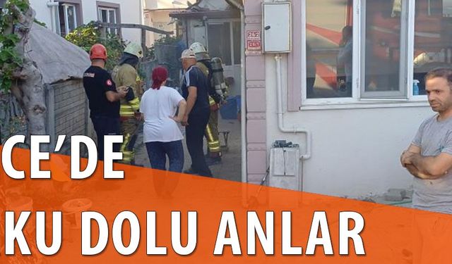 PATLAMA SESİNİ DUYANLAR BÜYÜK PANİK YAŞADI