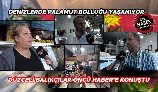 “SEZONUN EN ÇOK TERCİH EDİLEN BALIK TÜRÜ PALAMUT VE HAMSİ”