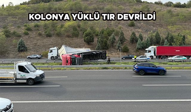 3 ŞERİT TRAFİĞE KAPANDI